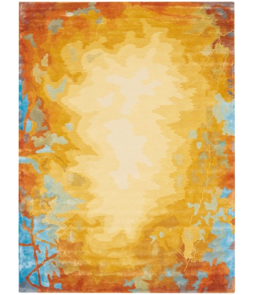 Nourison Prismatic Gold Multicolor PRS29 10 ft. X 14 ft. Rect. Rug