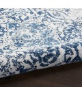 Nourison Damask Iory Navy DAS06 4 ft. x Round Rug