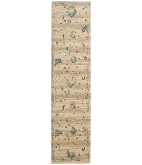 Nourison Silk Elements Runner Area Rug SKE28-Beige