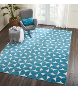 Nourison Dws03 Harper - Ds301 Blue Area Rug 8 ft. X 10 ft. Rectangle