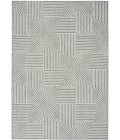 Nourison Natural Texture Charcoal Ivory NTX02 5 ft. X 7 ft. Rect. Rug