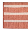 Nourison Positano Terracotta Ivory POS03 2 ft. 2 in. X 12 ft. Rect. Rug