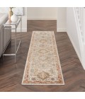 Nourison Petra Ivory Multicolor PTR01 2 ft. 3 in. X 10 ft. 2 in. Rect. Rug