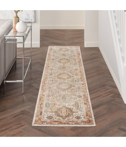 Nourison Petra Ivory Multicolor PTR01 2 ft. 3 in. X 10 ft. 2 in. Rect. Rug