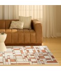 Nourison Nordic Ivory Rust NRC17 4 ft. X 6 ft. Rect. Rug
