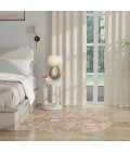 Nourison Oushak Home Rust OUS01 4 ft. X Round Rug
