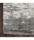 Nourison Luxurious Shag Charcoal Ivory Rug LXR02 7 ft. 10 in. X 9 ft. 10 in. Rect. - Rugs Town Nourison Luxurious Shag Charcoal Ivory LXR02 7 ft. 10 in. X 9 ft. 10 in. Rect. Rug