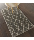 Nourison Geometric Shag Silver GOS01 2 ft. 2 in. X 3 ft. 9 in. Rect. Rug