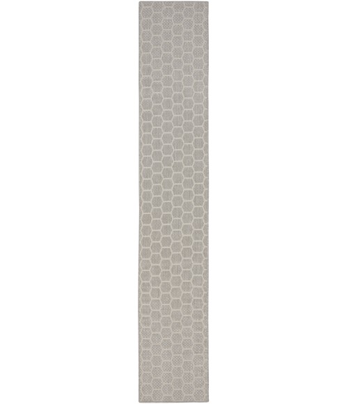 Nourison Twist Reversible Grey TWS01 12 ft. Rect. Rug