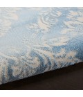 Nourison Elation Area Rug ETN03-Ivory Blue