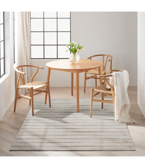 Calvin Klein CK011 Verdant Grey Mocha VRD03 5 ft. X 7 ft. Rect. Rug