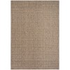 Nourison Tulum Brown TLM01 5 ft. 3 in. X 7 ft. Rect. Rug