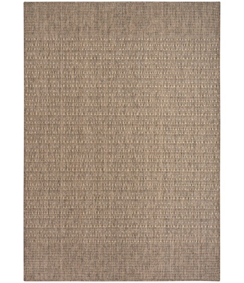 Nourison Tulum Brown TLM01 5 ft. 3 in. X 7 ft. Rect. Rug