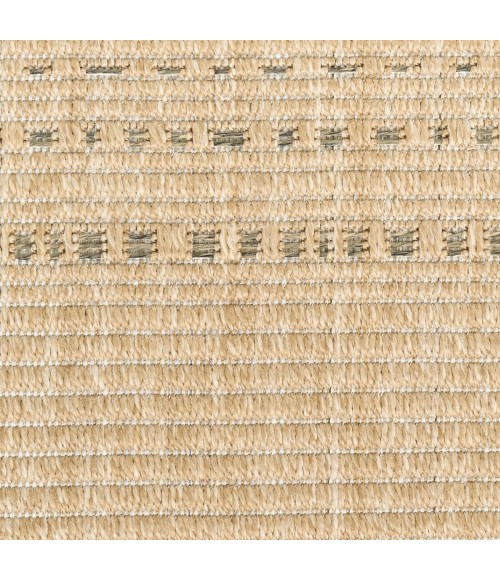 Nourison Tulum Taupe TLM01 2 ft. 2 in. X 8 ft. Rect. Rug