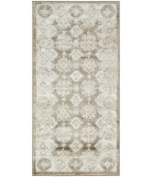 Nourison Dekor Ivory Taupe DEK02 2 ft. X 4 ft. Rect. Rug
