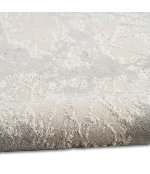 Calvin Klein CK011 Verdant Grey Beige VRD05 8 ft. X 10 ft. Rect. Rug