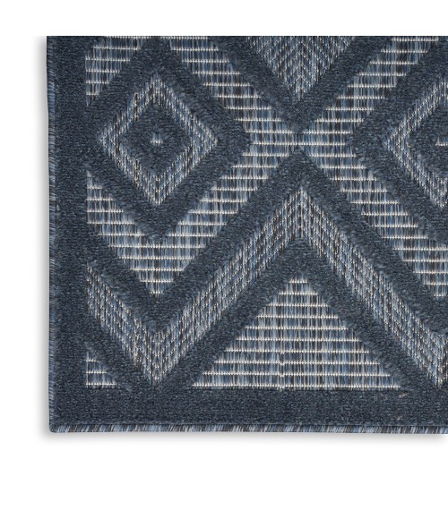 Nourison Versatile Area Rug NRV01 Navy Blue