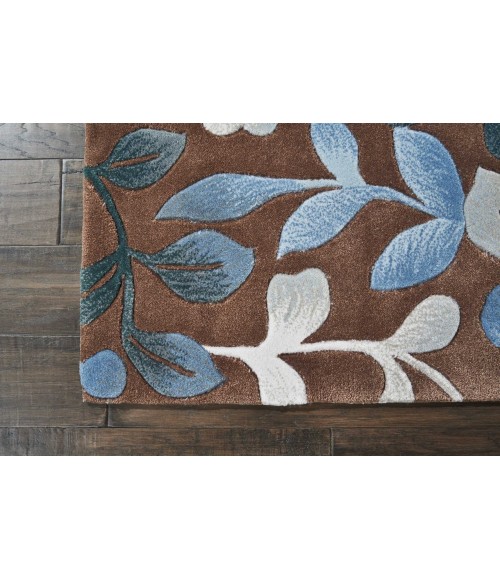 Nourison CONTOUR Area Rug Nourison Contour Runner Area Rug CON02-Mocha