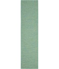 Nourison Positano Blue Green POS01 2 ft. X 6 ft. Rect. Rug