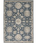 Nourison Concerto Blue Beige Rug CNC06 3 ft. 9 in. X 5 ft. 9 in. Rect. - Rugs Town Nourison Concerto Blue Beige CNC06 3 ft. 9 in. X 5 ft. 9 in. Rect. Rug