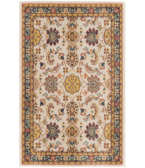 Nourison Home Nourison Essentials Ivory Gold NRE05 4 ft. X 6 ft. Rectangle Rug