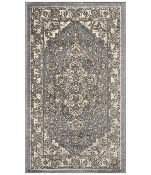 Nourison Quarry Blue QUA05 2 ft. X 4 ft. Rect. Rug