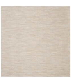 Nourison Essentials - Nre01 Ivory Beige Area Rug 5 ft. X Square