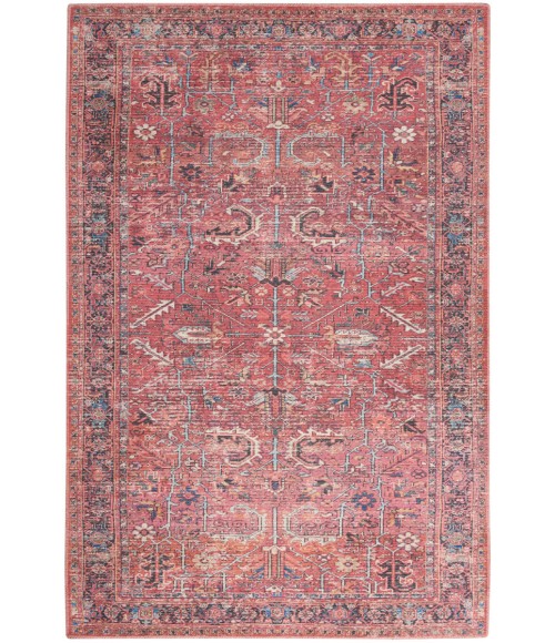 Nicole Curtis Machine Washable Series 1 Area Rug Nicole Curtis Machine Washable Series 1 Area Rug SR102 Brick