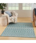 Nourison Positano Aqua POS02 5 ft. X 7 ft. Rect. Rug
