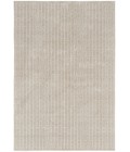 Nourison Washable Charm Silver Ivory WCH02 4 ft. X 6 ft. Rect. Rug