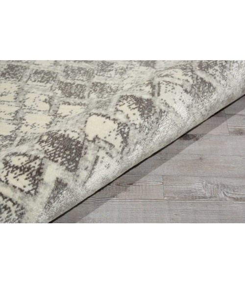 Twilight Area Rug Nourison Twilight Round Area Rug TWI08 Cream 8' Round
