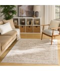 Nourison Dekor Cream Beige DEK01 5 ft. 3 in. X 7 ft. Rect. Rug