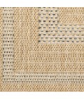 Nourison Tulum Taupe Grey TLM04 8 ft. X Round Rug