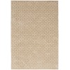 Nourison Washable Charm Beige Ivory WCH03 4 ft. X 6 ft. Rect. Rug