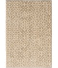 Nourison Washable Charm Beige Ivory WCH03 4 ft. X 6 ft. Rect. Rug