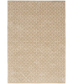 Nourison Washable Charm Beige Ivory WCH03 4 ft. X 6 ft. Rect. Rug