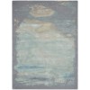 Nourison Prismatic - Prs19 Seafoam Silver Area Rug 3 ft. 9 in. X 5 ft. 9 in. Rectangle