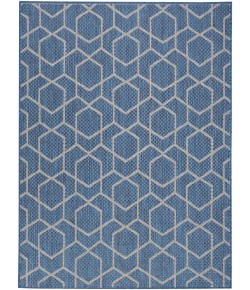 Nourison Horizon Indoor/Outdoor Denim HOZ01 4 ft. X 6 ft. Rect. Rug