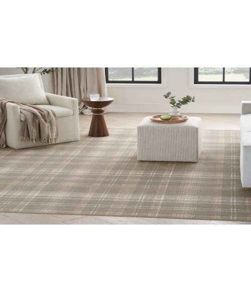 Nourison Grafix Olive GRF03 7 ft. X 10 ft. Rectangle Rug