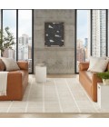 DKNY West End Ave Ivory WTE01 8 ft. X 10 ft. Rect. Rug