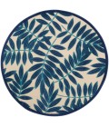 Nourison Aloha Area Rug ALH18-Navy