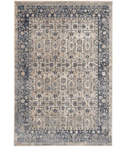 kathy ireland Home Ki25 Malta - Mai04 Ivory Blue Area Rug 5 ft. 3 X 7 ft. 7 Rectangle