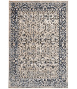 Nourison Ki25 Malta - Mai04 Ivory Blue Area Rug 5 ft. 3 X 7 ft. 7 Rectangle