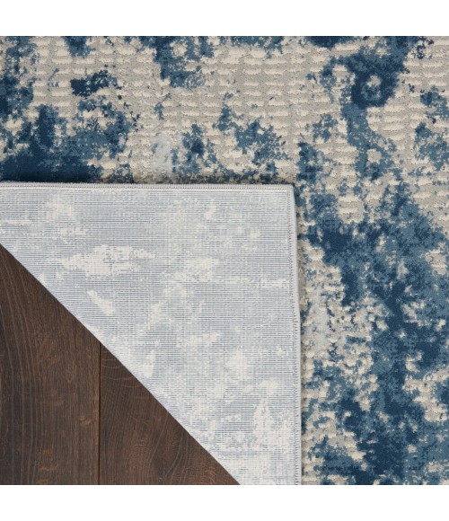 Nourison RUSTIC TEXTURES Area Rug Nourison Rustic Textures Area Rug RUS16-Grey/Blue