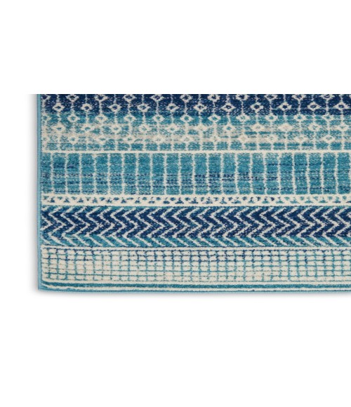 Nourison Passion Navy Blue PSN26 9 ft. X 12 ft. Rectangle Rug