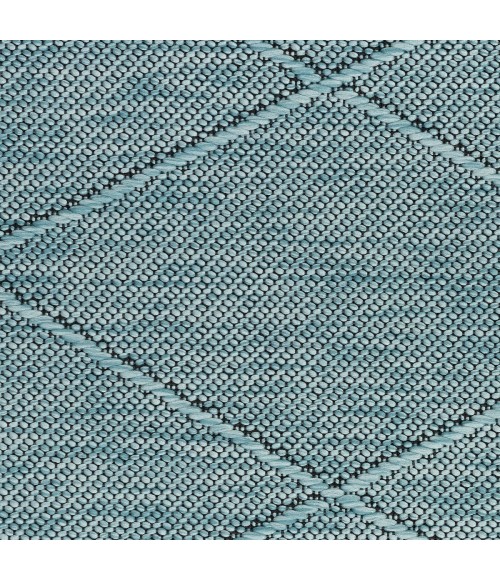 Nourison Washable Solutions Aqua WSL01 8 ft. Rect. Rug