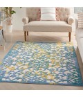 Nourison Aloha Indoor/Outdoor Area Rug ALH21-Ivory Blue