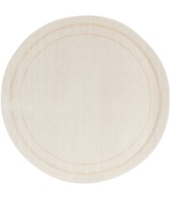 Nourison Home Nourison Essentials Ivory Gold NRE02 4 ft. Round Rug