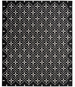 Nourison Home Nourison Essentials Black Ivory NRE04 8 ft. X 10 ft. Rectangle Rug