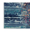 Nourison VINTAGE KASHAN Area Rug Nourison Vintage Kashan Area Rug VKA02-Blue